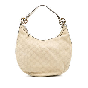 Pre-Loved Gucci Medium Guccissima Twins Hobo